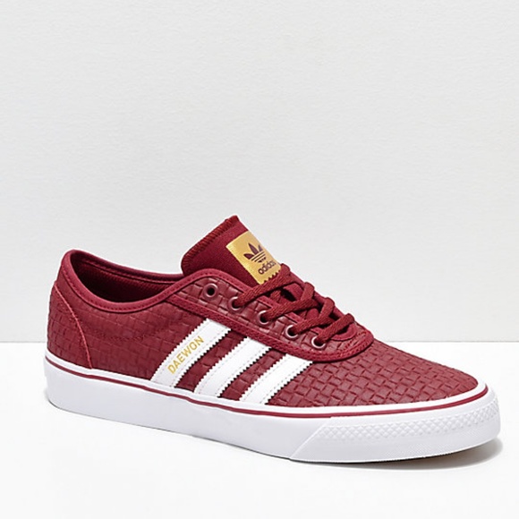 adidas Other - adidas Adi-Ease Daewon Burgundy Skate Shoes